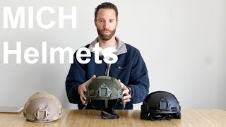 Hudis Tactical  Level 3A MICH Ballistic Helmets [upl. by Lindgren]