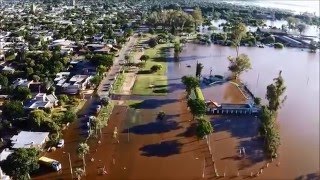 Inundaciones Paysandú  Obelisco 25122015 [upl. by Nylassej]