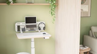 Leitz Ergo Small Electric Sit Standing Desks  Product video  EN [upl. by Isador]