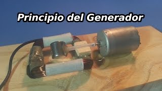 Principio del Generador Eléctrico [upl. by Ahseid]