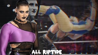 Rhea Ripley All Riptide Pumphandle Slam TwistedJohnX [upl. by Ailama]