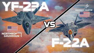 F22 Raptor Vs YF23 Black Widow II  Advanced Tactical Fighter  Digital Combat Simulator  DCS [upl. by Nathalia]