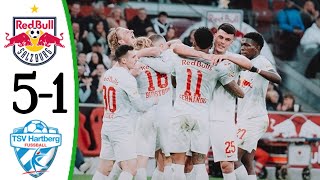 RB Salzburg vs Hartberg 51 All Goals and Extended Highlights [upl. by Sadler]