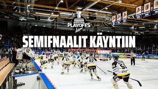 Neljä parasta jäljellä  Liigan semifinaalit käyntiin tänään 🔥 [upl. by Seek]