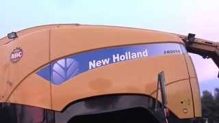 New Holland FR 9050 Häckselt Gras 5 John Deere als Abfahrer Sound [upl. by Trix]