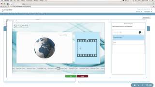 Publish a Corporate Communications Layout to a Player in Signagelive [upl. by Dominga601]