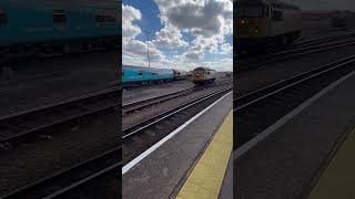 Diesel 56078 at Eastleigh Train Station Area [upl. by Naashar]