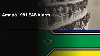 EAS Alarm YouTube Amapá 1981 EAS Alarm Rain Sound [upl. by Nichols862]