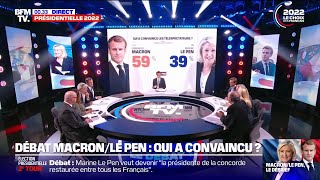 Débat 59 des téléspectateurs jugent quEmmanuel Macron a été plus convaincant que Marine Le Pen [upl. by Francisco118]