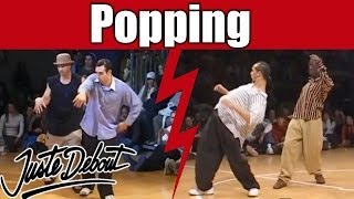 Popping SemiFinal  Juste Debout 2006  Salah amp Iron M VS Jr Boogaloo amp Jay Smooth [upl. by Kovacev]