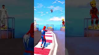 GTA 5 Epic Ragdolls  Spider Man JumpsFails Ep1571 Shorts gta5 [upl. by Ahsaenat374]