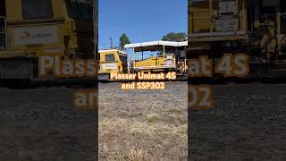 Aurizon Plasser Unimat 4S and SSP 302 trackmachine Aurizon plassertheurer [upl. by Rohpotsirhc]