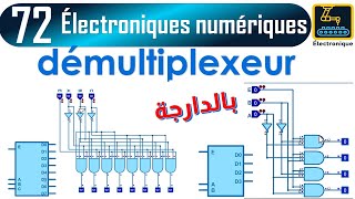 072 multiplexeur 4 vers 1 multiplexeur 8 vers 1 [upl. by Anas933]