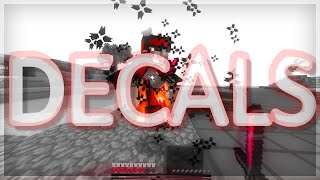 Rarin  Decals Combo Edit  Minecraft [upl. by Nniuqal]