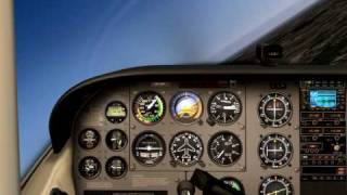 Flat Spin with C172 in XPlane inside view [upl. by Brand856]