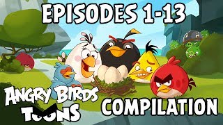 Angry Birds Toons Compilation  Season 1 Mashup  Ep113 [upl. by Arednaxela165]