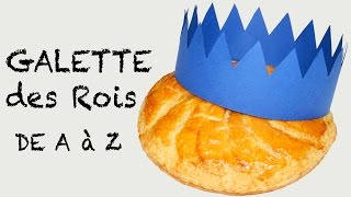 Galette des rois pâte feuilletée maison ultrasimple [upl. by Adlog]