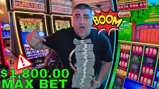 1800 Max Bet  World LARGEST JACKPOT LIVE [upl. by Nessy]