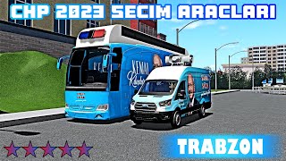 CHP 2023 Seçim Araçları  Roblox Trabzon RP [upl. by Enilauqcaj]