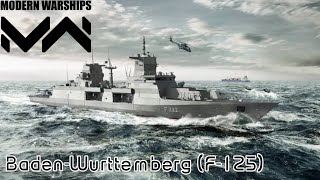 Modern Warships BadenWurttemberg F125 [upl. by Namajneb]