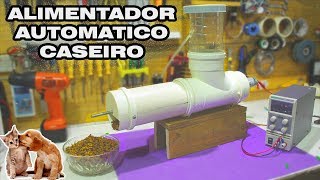 Como Fazer um Alimentador automático  GATOSCACHORROS  PARTE 1 [upl. by Dopp]