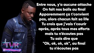 Keblack  Aucune attache ParolesLyrics [upl. by Anecusa]