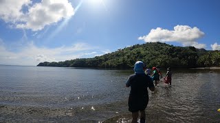 Beach Seine Fishing Qoli and Decorating Tutu Are’s Grave Bogi Va in Kadavu Fiji 🇫🇯 [upl. by Sirod]