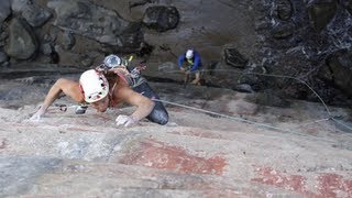 Sasha DiGiulian Repeats Massive Bellavista with Edu Marin  EpicTV Climbing Daily Ep 107 [upl. by Hannad]