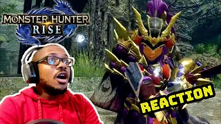 New MONSTER HUNTER RISE Trailer  Long Sword And Lance Gameplay REACTION [upl. by Rozanne903]