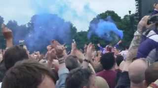 Kasabian  bumblebee  Live  Victoria Park Leicester [upl. by Saidee]