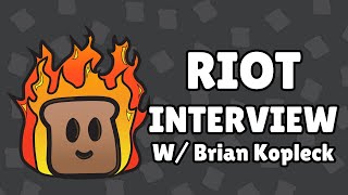 Riot Interview wBrian Kopleck  Massive News  Path of Champions [upl. by Minsat]