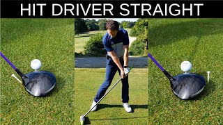 HOW TO HIT DRIVER STRAIGHT EVERY TIME  CRAZY DETAIL [upl. by Allekim98]