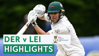 Marcus Harris Hits Double Hundred  Derbyshire v Leicestershire  Vitality County Championship 2024 [upl. by Ahsenrac]