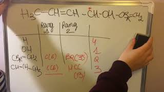 EXPLICATION RÈGLE DE CAHN INGOLD PRÉLOG Chimie [upl. by Allerie]