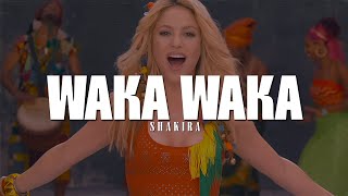 Shakira  Waka Waka Esto es África Lyrics [upl. by Sculley]