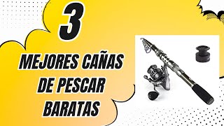 👍 Las 3 Mejores Cañas de Pescar baratas para comprar en Amazon ✅ 2024 [upl. by Clotilda828]