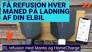 Få månedlig EL refusion på ladning af din elbil med Monta [upl. by Eidnak]