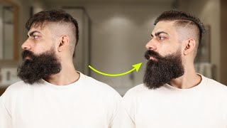 How to trim and maintain a Ducktail Beard at Home  Styling Tips [upl. by Aerdna]