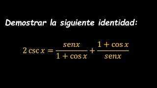 Identidades Trigonométricas matematicas ingenieria trigonometria [upl. by Esydnac761]