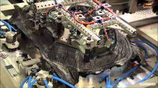 BMW i3 composite frame manufacturing [upl. by Ssidnak]