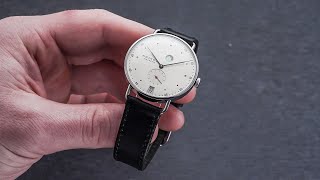 An Incredibly Unique Offering From NOMOS  NOMOS Metro Date Power Reserve [upl. by Vlada]