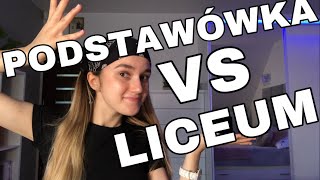 CZY W LICEUM MOŻNA MIEĆ MAKIJAŻ💄  PODSTAWÓWKA VS LICEUM [upl. by Iatnwahs]