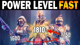 How to Power Level up to 1810 FAST Destiny 2 Lightfall [upl. by Araed431]