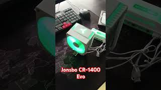 CPU Cooler Jonsbo cr1400 Evo argb plus adaptor coolmoon [upl. by Fay]