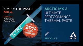 ARCTIC MX6 – Simply the Paste – Ultimate Performance Thermal Paste [upl. by Ferretti593]