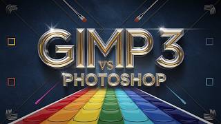 Gimp 3 vs Photoshop 2025 [upl. by Nwahsed]