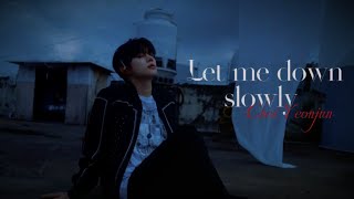 Choi Yeonjun  Let me down slowly  FMV [upl. by Ejrog]