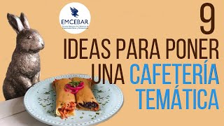 9 Ideas Para Poner una Cafetería Temática [upl. by Kenay]