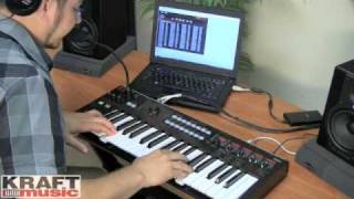 Kraft Music  Korg R3 SynthesizerVocoder Demo with Rich Formidoni [upl. by Dyraj]