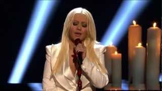 HD Christina Aguilera Blank Page LIVE 2013 Peoples Choice Awards [upl. by Anaila]